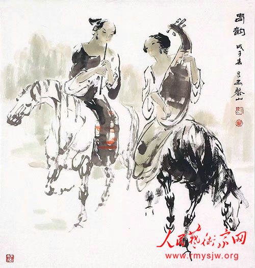 黎山(原名张胜亚)美术作品清赏 黎山(原名张胜亚)美术作品清赏